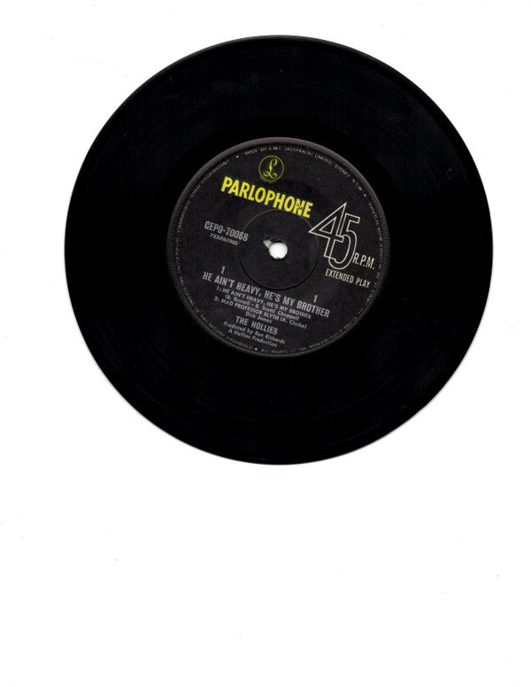 The Hollies : He Ain't Heavy He's My Brother (7", EP, Mono)