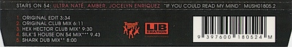 Stars On 54 : Ultra Naté, Amber, Jocelyn Enriquez : If You Could Read My Mind (CD, Single)
