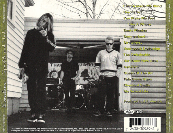 Everclear : Sparkle And Fade (CD, Album)