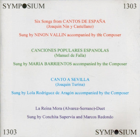 Various : Songs Of Spain (CD, Album)