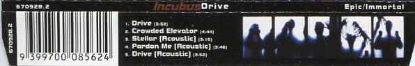 Incubus (2) : Drive (CD, Single)
