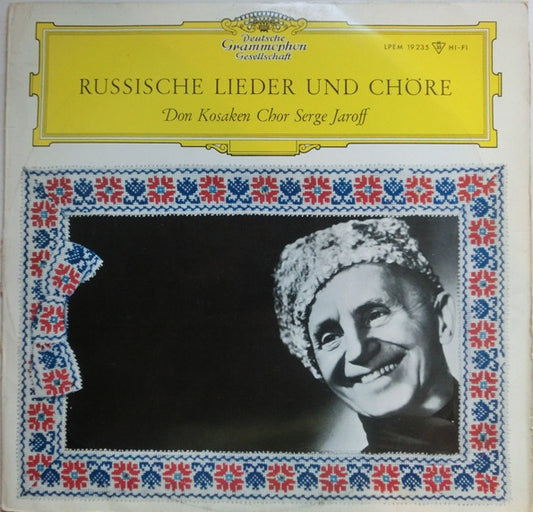 Don Kosaken Chor Serge Jaroff : Russische Lieder Und Chöre (LP, Album, Mono)