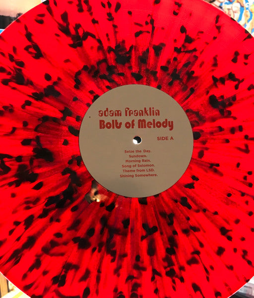 Adam Franklin : Bolts Of Melody (LP, Album, Ltd, Num, RE, Red)