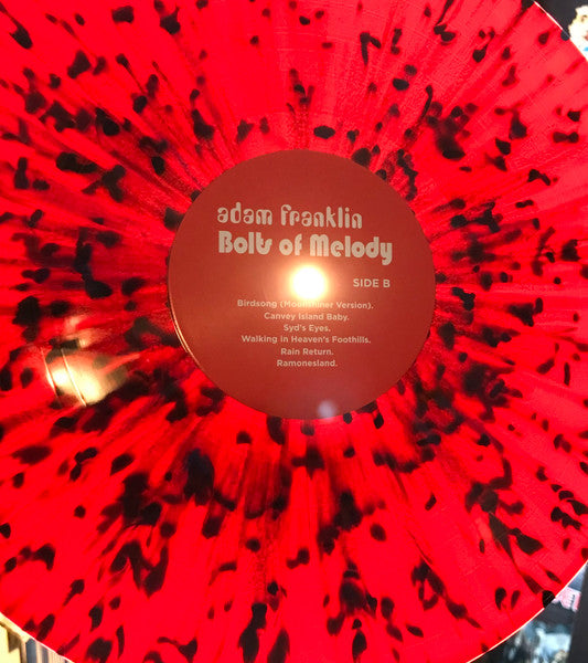 Adam Franklin : Bolts Of Melody (LP, Album, Ltd, Num, RE, Red)