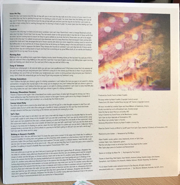 Adam Franklin : Bolts Of Melody (LP, Album, Ltd, Num, RE, Red)