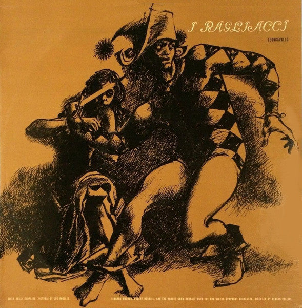 Ruggiero Leoncavallo : I Pagliacci (2xLP, Album, Mono, Club, Gat)