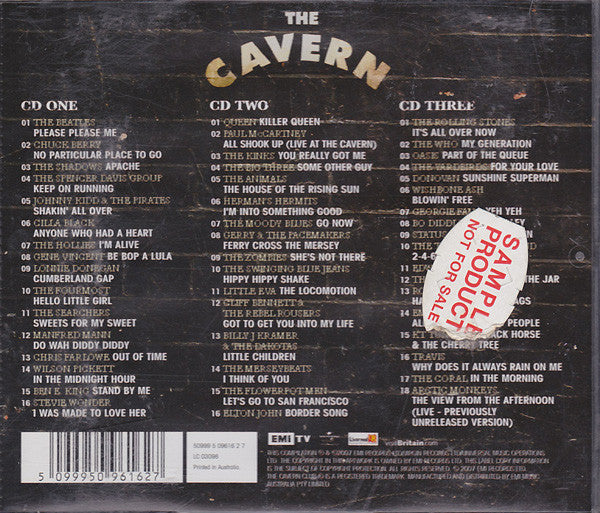 Various : The Cavern: The Most Famous Club In The World (3xCD, Comp)