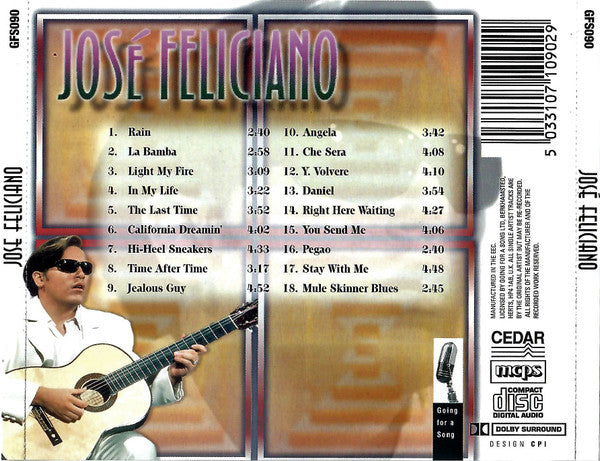 José Feliciano : José Feliciano (CD, Dol)