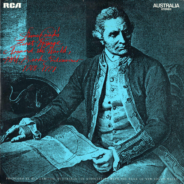 Nigel Lovell, Ron Wills : James Cook's First Voyage Around The World, H.M. Bark Endeavour 1768-1771 (LP, Album, RE, Gat)
