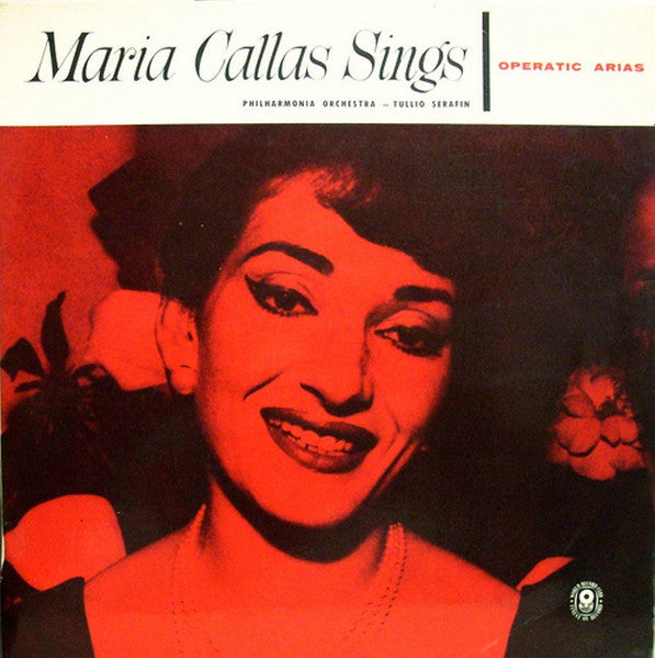 Maria Callas : Maria Callas Sings Operatic Arias (LP, Album, Mono, Club)