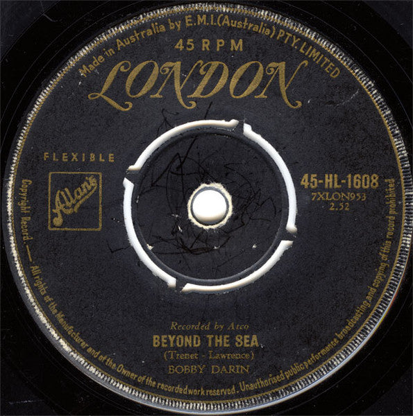 Bobby Darin : Mack The Knife (7", Single)
