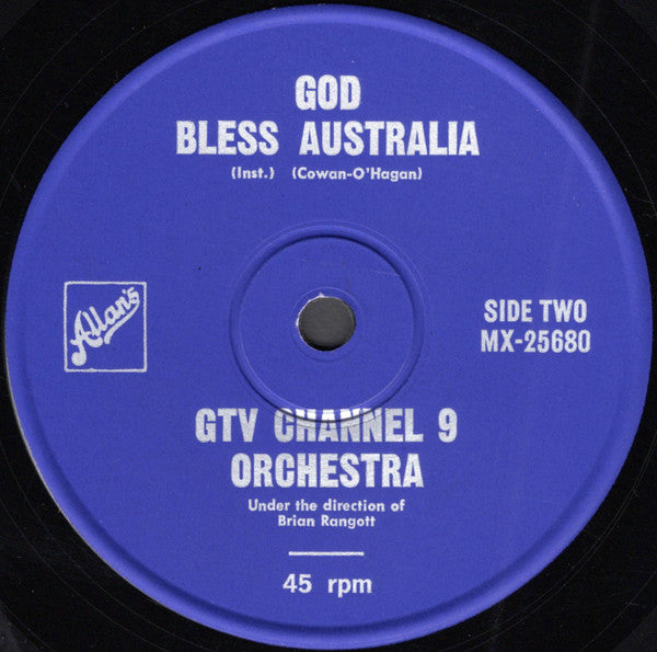 GTV-9 Orchestra & Choir : God Bless Australia (7", Single)