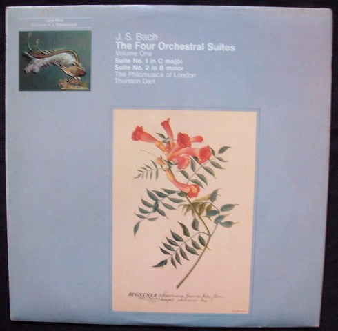 J.S. Bach*, The Philomusica Of London*, Thurston Dart : The Four Orchestral Suites Volume One: Suite No. 1 In C Major / Suite No. 2 In B Minor (LP, RE, RM)