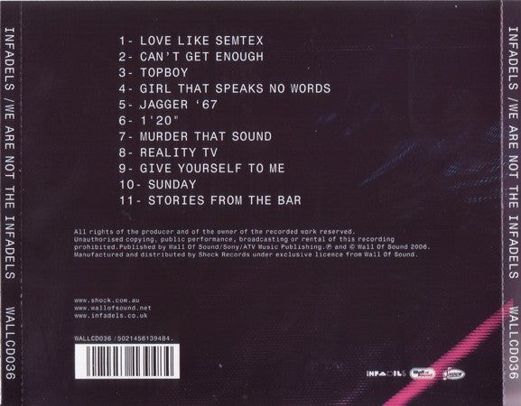 Infadels : We Are Not The Infadels (CD, Album)