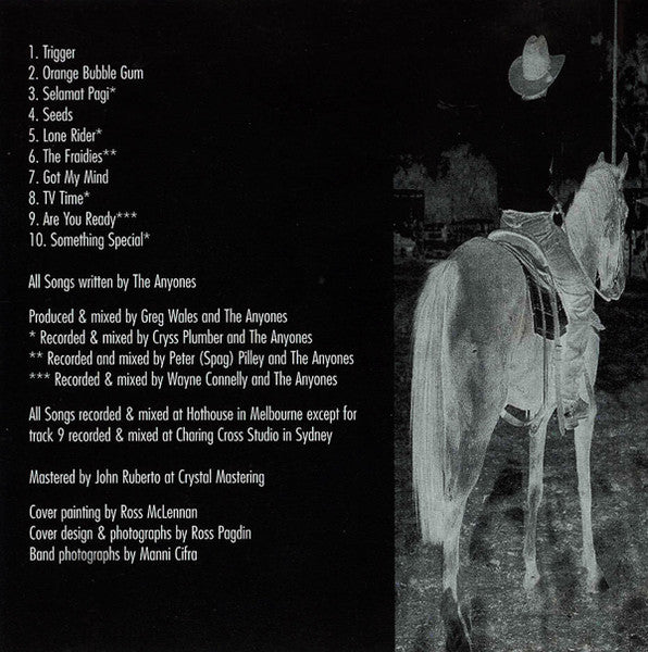 The Anyones : Lonerider (CD, Album)