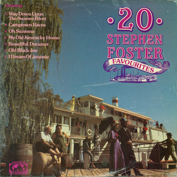 The James Watsford Chorale : 20 Stephen Foster Favourites (LP, Album)