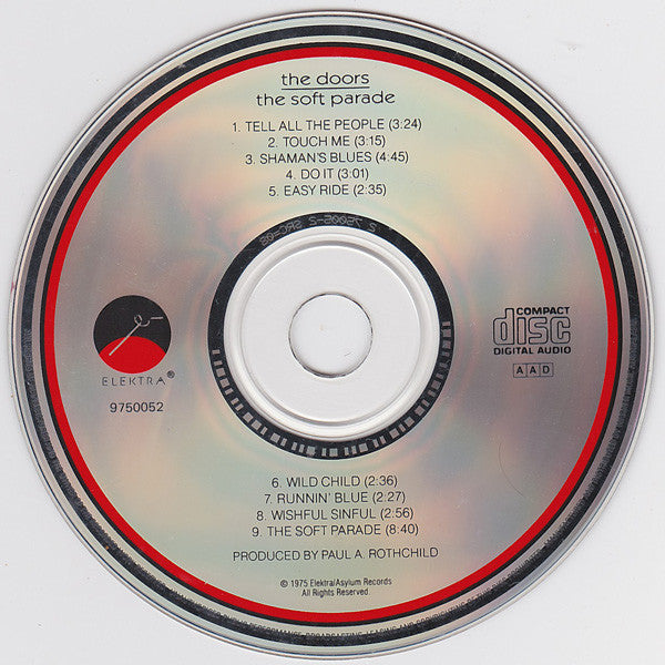 The Doors : The Soft Parade (CD, Album, RE)