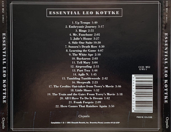 Leo Kottke : Essential Leo Kottke Collection, The (CD, Comp)