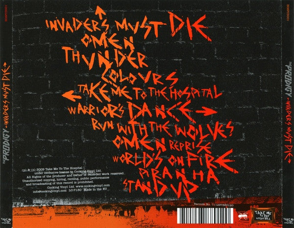The Prodigy : Invaders Must Die (CD, Album)