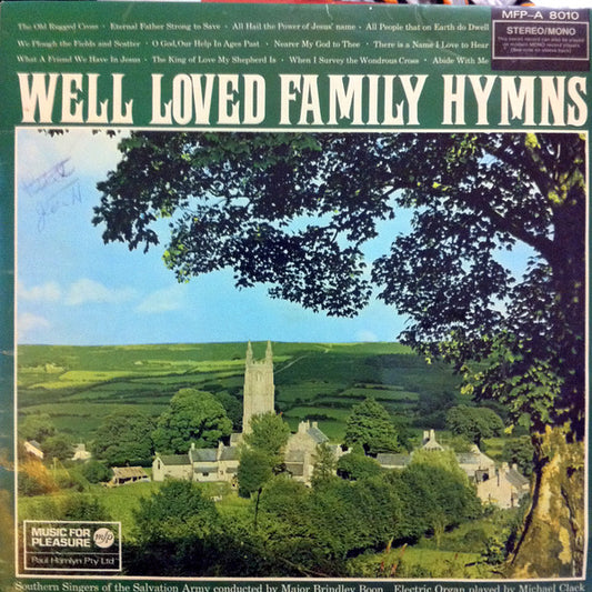 The Southern Singers Conducted By Brindley Boon : Well Loved Family Hymns (LP, Album, RE)