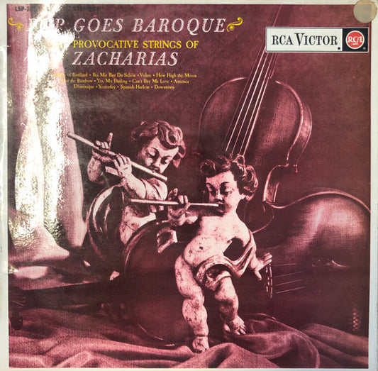 Helmut Zacharias : Pop Goes Baroque - The Provocative Strings Of Zacharias (LP, Album)