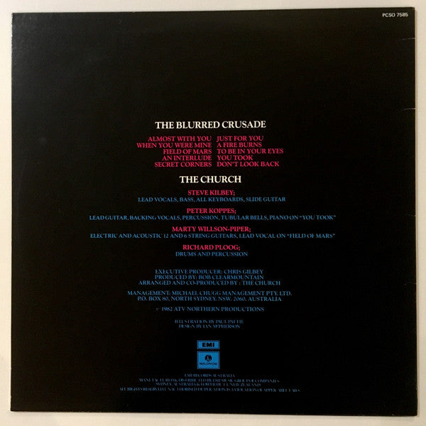 The Church : The Blurred Crusade (LP, Album)