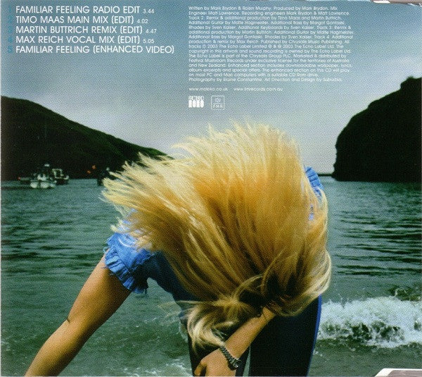 Moloko : Familiar Feeling (CD, Maxi, Enh)