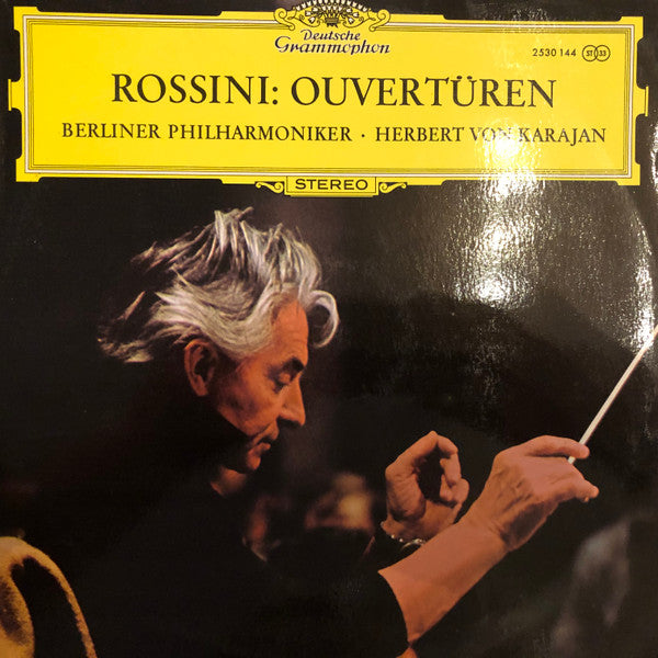 Rossini* : Berliner Philharmoniker - Herbert Von Karajan : Ouvertüren (LP)