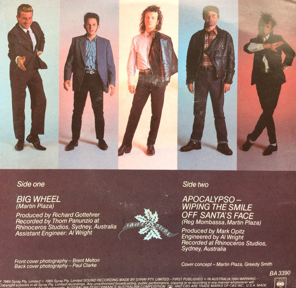 Mental As Anything : Big Wheel (7")