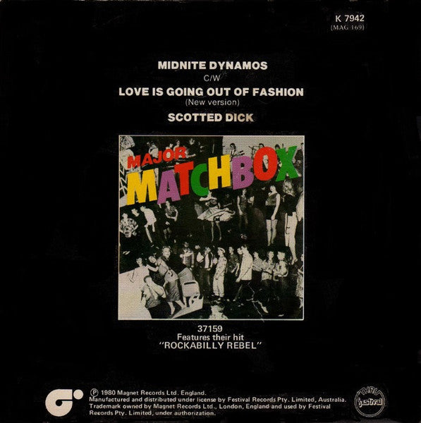 Major Matchbox* : Midnite Dynamos (7")