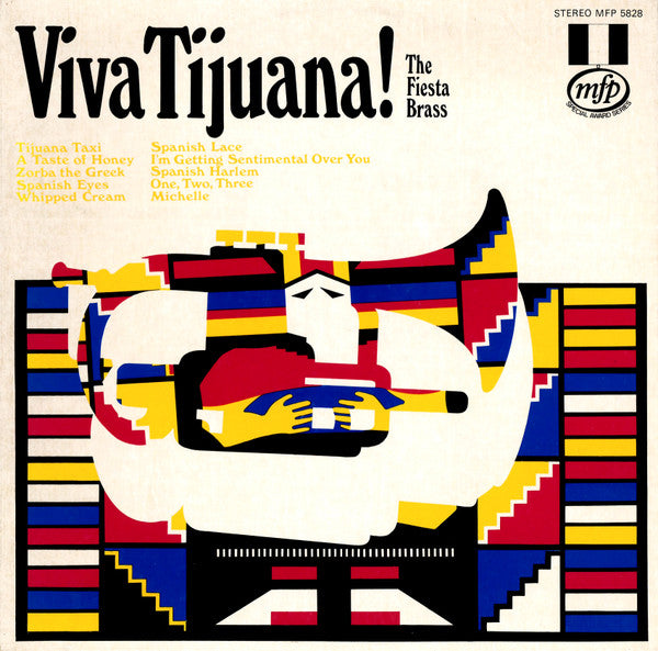 The Fiesta Brass : Viva Tijuana! (LP, Album, RE)
