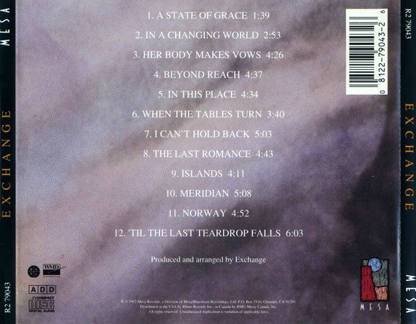 Exchange (3) : Exchange (CD, Album)