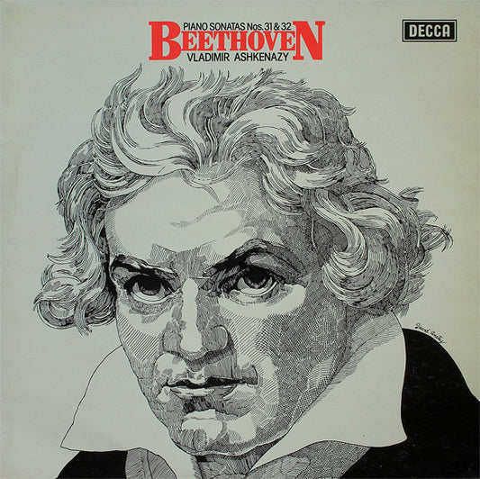 Ludwig van Beethoven, Vladimir Ashkenazy : Piano Sonatas Nos. 31 & 32 (LP)