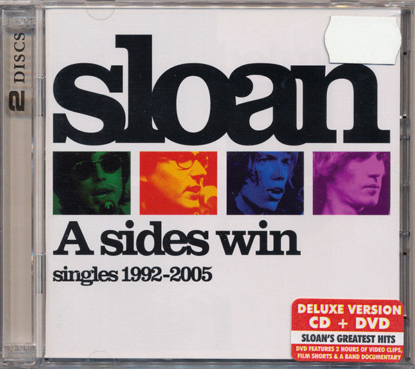 Sloan (2) : A Sides Win: Singles 1992-2005 (CD, Comp + DVD-V, Comp, NTSC + Dlx)