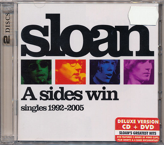Sloan (2) : A Sides Win: Singles 1992-2005 (CD, Comp + DVD-V, Comp, NTSC + Dlx)