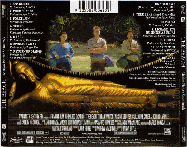 Various : The Beach (Motion Picture Soundtrack) (CD, Comp)