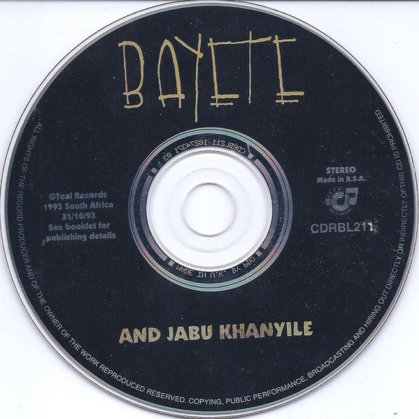 Bayete And  Jabu Khanyile : Mmalo-We (CD, Album)