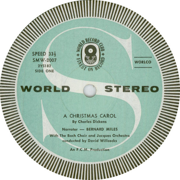 Various : A Christmas Carol (LP, Album, Club)