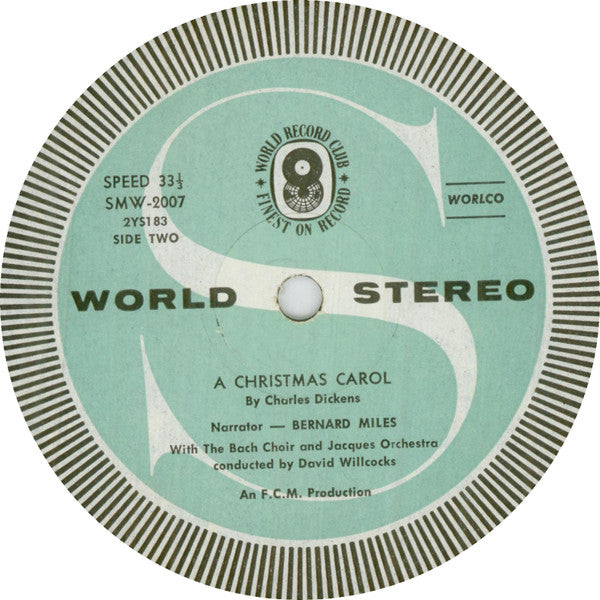 Various : A Christmas Carol (LP, Album, Club)