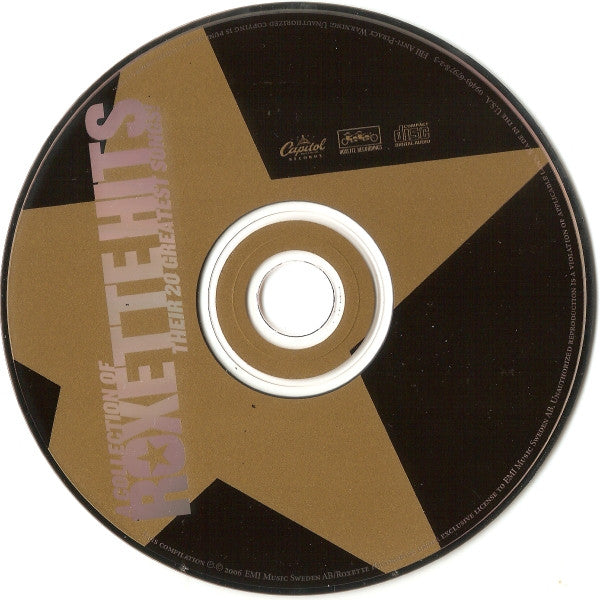 Roxette : Hits (A Collection Of Their 20 Greatest Songs!) (HDCD, Comp)