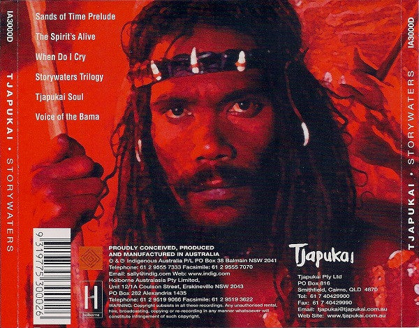 Tjapukai : Storywaters (CD, Album)