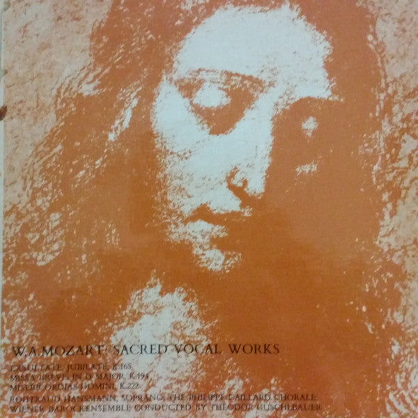 Wolfgang Amadeus Mozart - Theodor Guschlbauer, Wiener Barockensemble, Chorale Philippe Caillard : Sacred Vocal Works (LP, Album, Club)