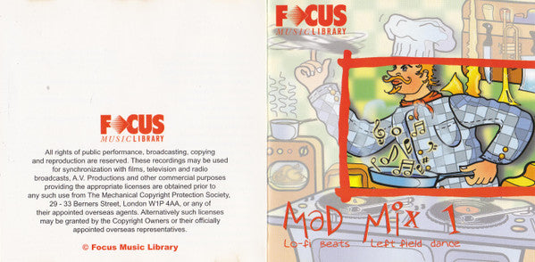 Pete Conner / James Thompson (2) : Mad Mix 1 (CD)