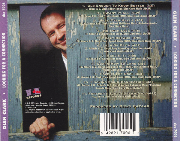 Glen Clark : Looking For A Connection (CD, Album)