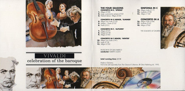 Vivaldi* : Celebration Of The Baroque (CD, Comp)