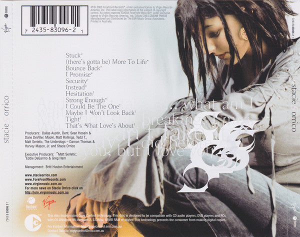 Stacie Orrico : Stacie Orrico (CD, Album, Copy Prot.)