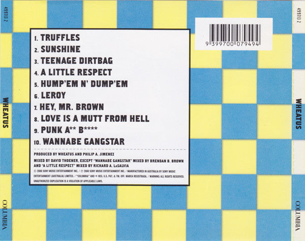 Wheatus : Wheatus (CD, Album)