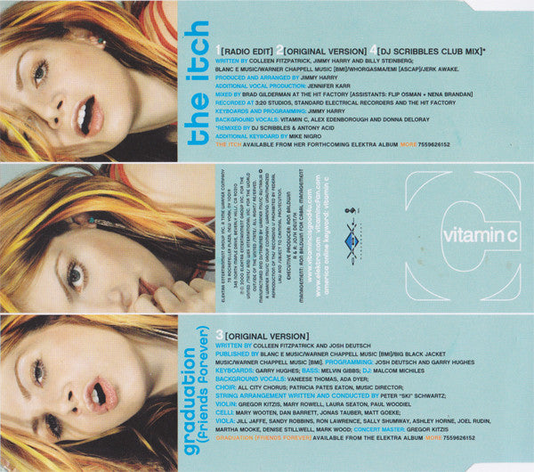 Vitamin C (2) : The Itch (CD, Single)