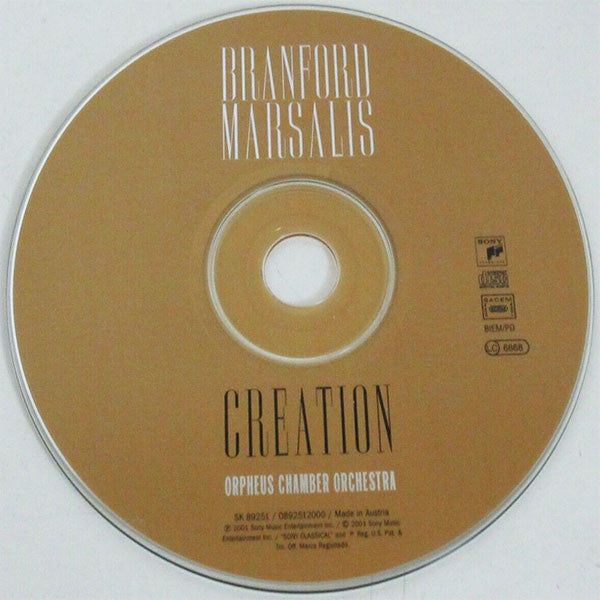 Branford Marsalis / Orpheus Chamber Orchestra : Creation (CD)