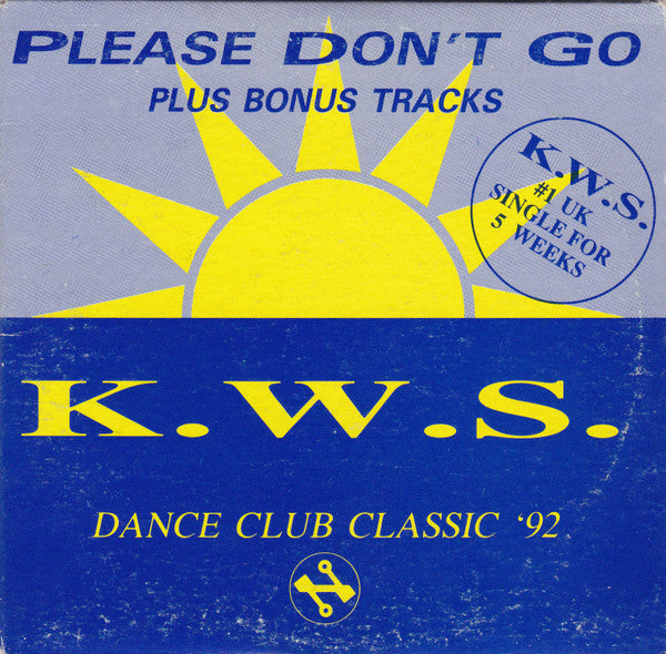 K.W.S. : Please Don't Go (CD, Single, Car)
